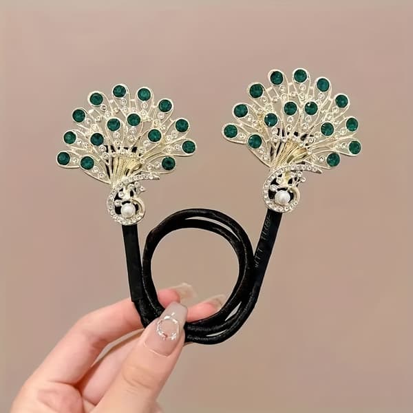 Krystal Fransk Twist Hårstylingværktøj til Elegante DIY-opsætninger 2pcs