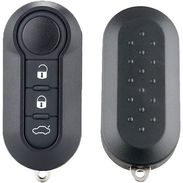 Autonavaihtoavaimet 3 painikkeella 433 MHz Fiat 500 L MPV Ducato Cit-ro-en Jum-per Peu-ge-ot Box-er - Mar Modell 2 + Delphi BSI