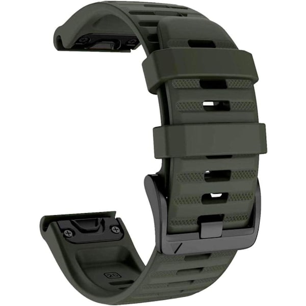 Garmin Fenix armbånd silikone Army grøn