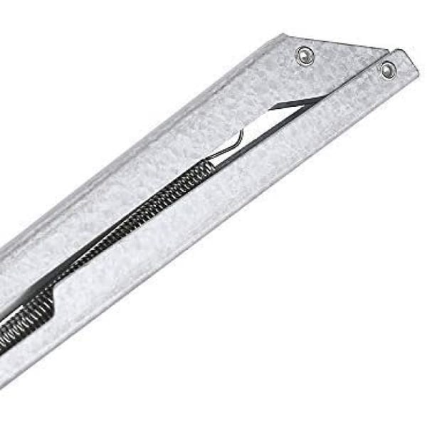 Automatisk fönsteröppnare enkel fjäder för sommarstuga växthus och taklucka, galvaniserad aluminiumplåt fönsteröppnare