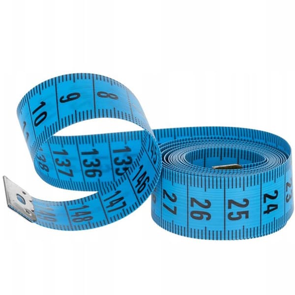 Tailor's Tape Measure in Case - Flexible 150 cm Measuring Scale