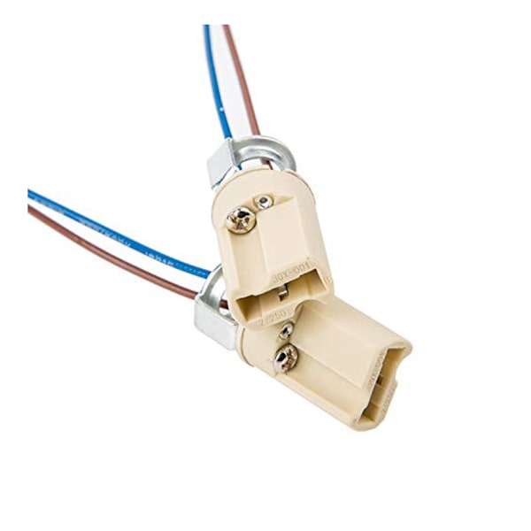 G9 Keramisk Base Lampe med To Ben
