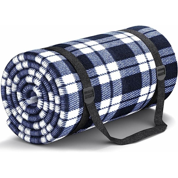 200X300cm Picnic Tæppe, Foldbar Isoleret Sandfri Vandafvisende Strandtæppe