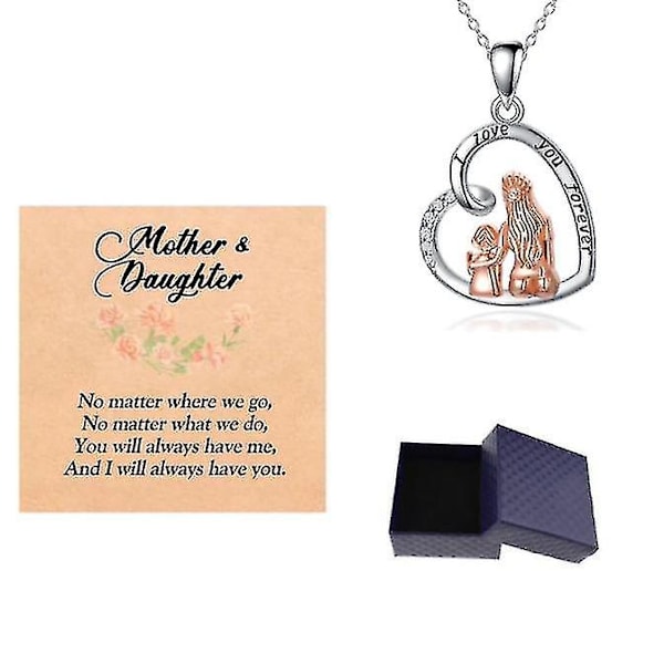 Justerbart halsband för mors dag - gåvor till mamma, dotter och mormor