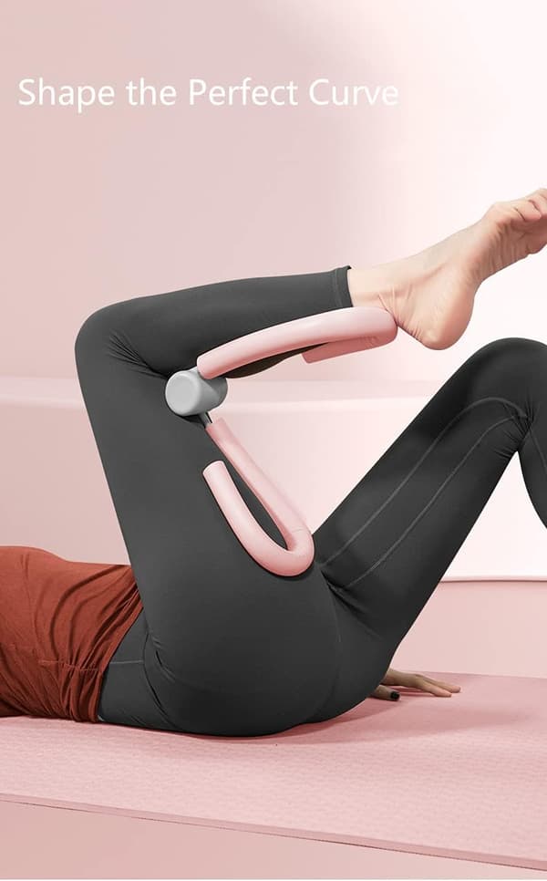 Thigh Trainer, Pelvic Floor Trainer Inner Outer Thigh Muscle Trainer, Leg Master, Exercise Equipment for Women Home Use Blue