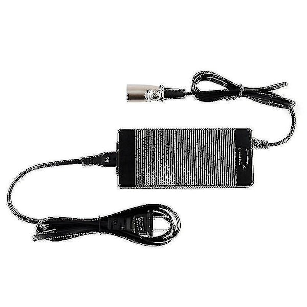 48V 2A Blybatteriladdare för 57,6V Blybatteri Elektrisk Cykel Scooter Motorcykel Laddare 3-stifts XLR-kontakt
