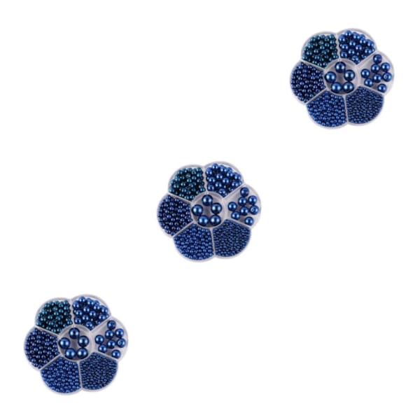 1/2/3/5 1150 stykker DIY-perlepærler for å lage vakkert smykke blå blue 3PCS