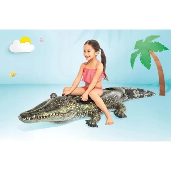 Oppblåsbar krokodillebadeleke 171 cm INTEX 57551 650