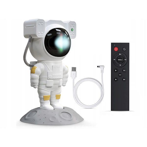 Galaxy Lamp Astronaut - Star Projector with LED and Remote Control 600
