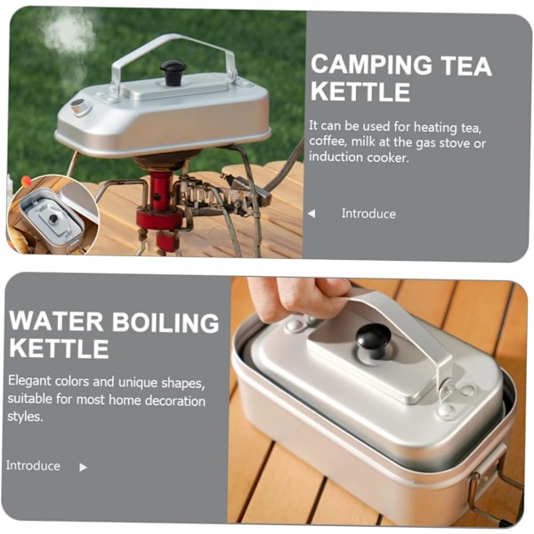 Ultralätt mini vattenkokare för utomhus backpacking resor SOLO bergsklättring vandring lätt camping 300ML enkel vattenkokare