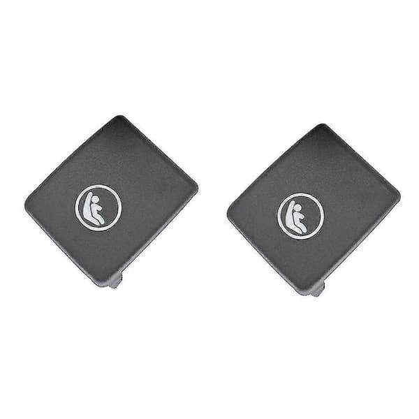 Bil Bagkrog Isofix Beskyttelse Til V60 V90 Xc40 Xc60 S60 S90 - 2x Sort Barnesikkerhed -Sy