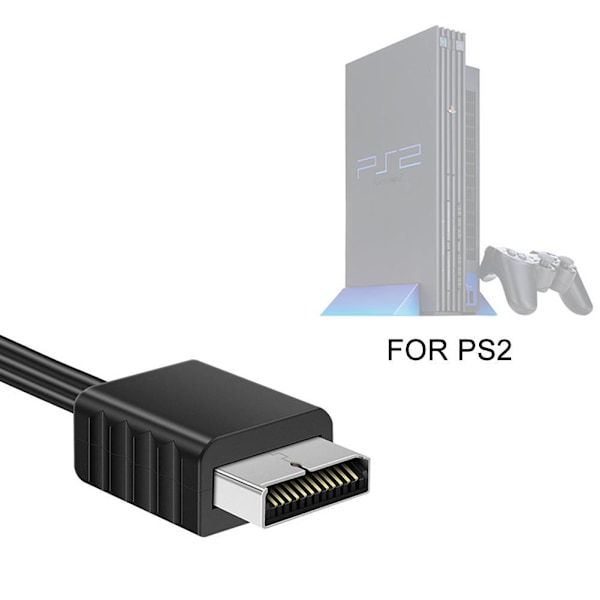 Playstation 2 PS2 - HDMI-yhteensopiva adapterikaapeli HD RCA AV