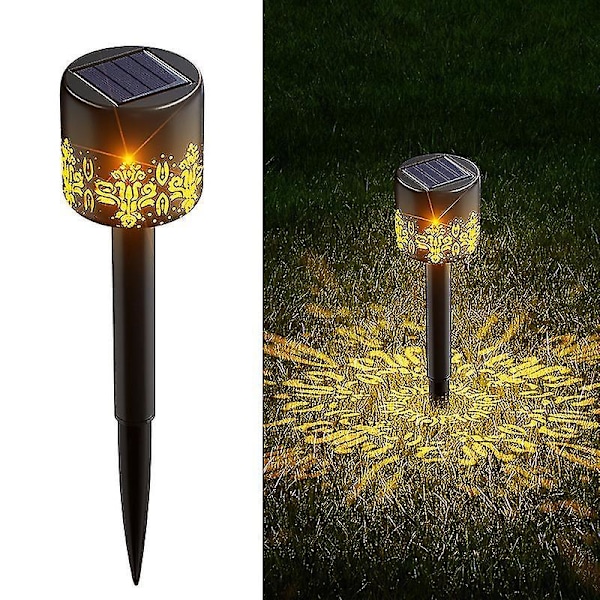2-pack Solcellslampor för Utomhusdekoration Vattentäta