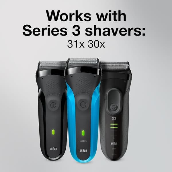 Braun Series 3 Shaver Replacement Head - 21B - Compatible with Shavers 300s, 310s, 3010BT