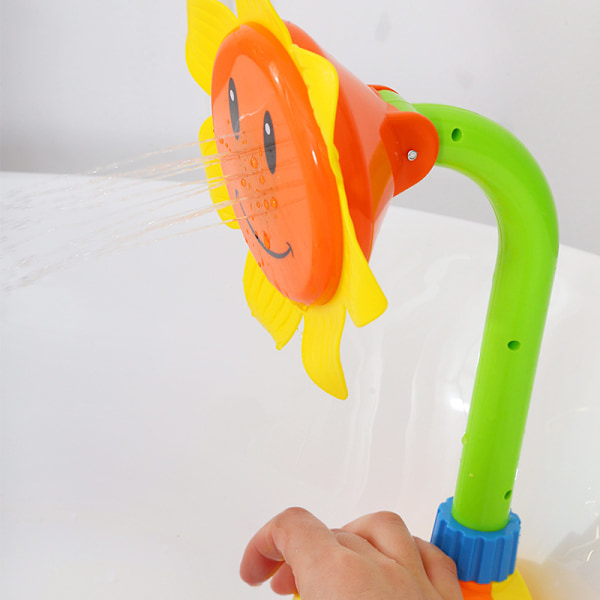 Baby Kids Solros Badleksaker Badkar Badleksaker Vatten Duschleksaker