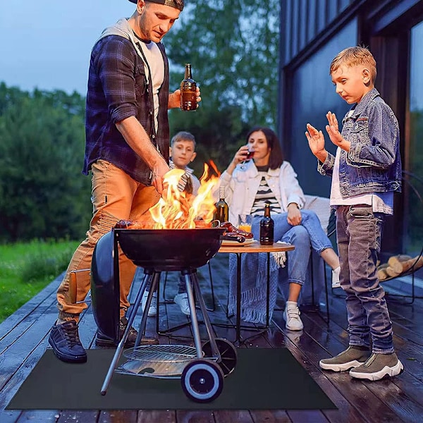 Brannsikre tepper, peismatter, ildstadstepper for komfyr, peis