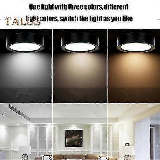 Gullfjernkontroll Bildelys, 100 Lumen, Dimbar, 3 Lysmoduser, Batteridrevet[GPA] 6pcs golden