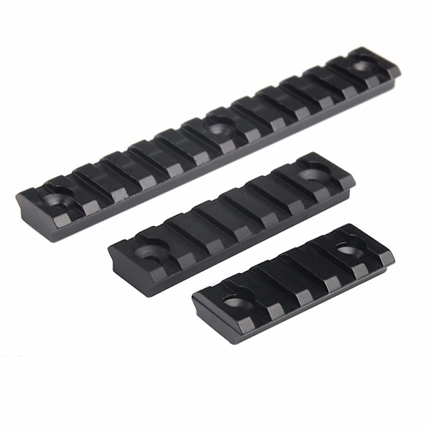 M-Lok Picatinny Skinneverktøy Skinne Aluminium Tilbehør Adapter Monteringsskinne 5-spor 7-spor 13-spor for Utendørsjakt