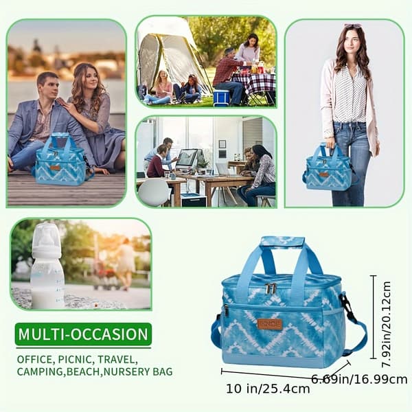 8,5L Isolert Matpose Polyester EVA Oxford Klut 8.5L Starry Sky