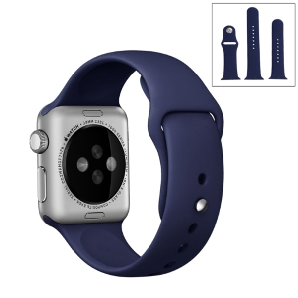 För Apple Watch 42mm  silikon Sport klockarmband Rosa