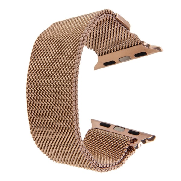 Milanese Loop Magnetic Rostfritt  apple watch armband 38mm Rosa guld