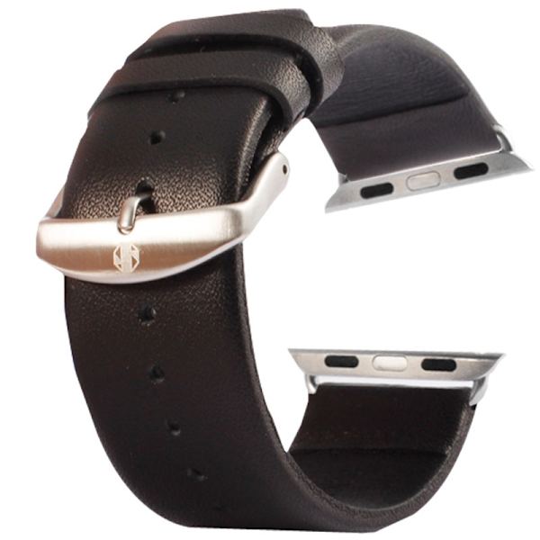Kakapi Apple watch armband i äkta läder Inkl. fästen. 42mm Blå