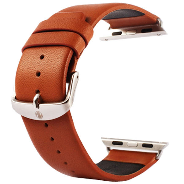 Kakapi Apple watch armband i äkta läder Inkl. fästen. 42mm Blå