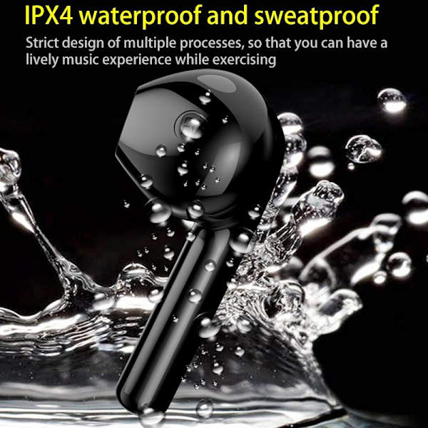 awei T26 Bluetooth V5.0 TWS Headset Svart