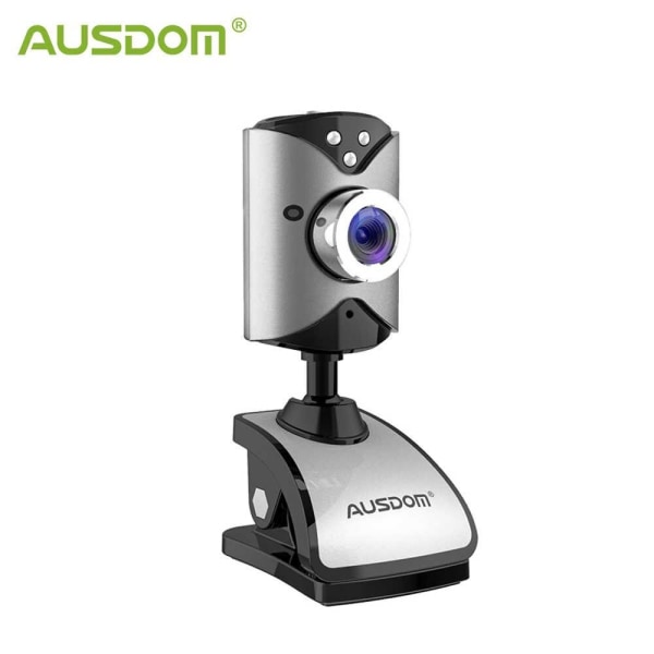 AUSDOM AW116 SD-webcam Silver