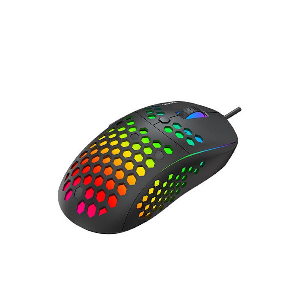 Gamingmus Havit GAMENOTE MS878 RGB 1000-10000 DPI Svart