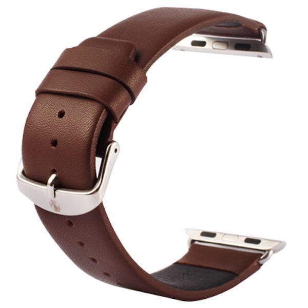 Kakapi Apple watch armband i äkta läder Inkl. fästen. 42mm Blå