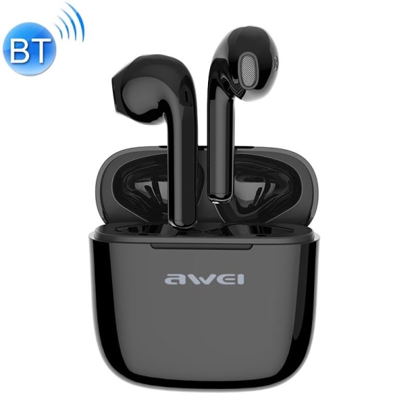 awei T26 Bluetooth V5.0 TWS Headset Svart