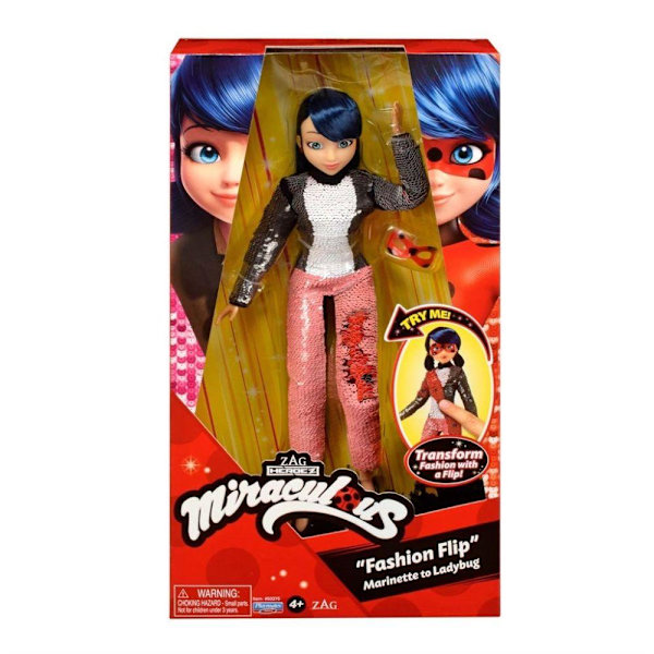 Miraculous Transforming Fashion Paljetter multifärg