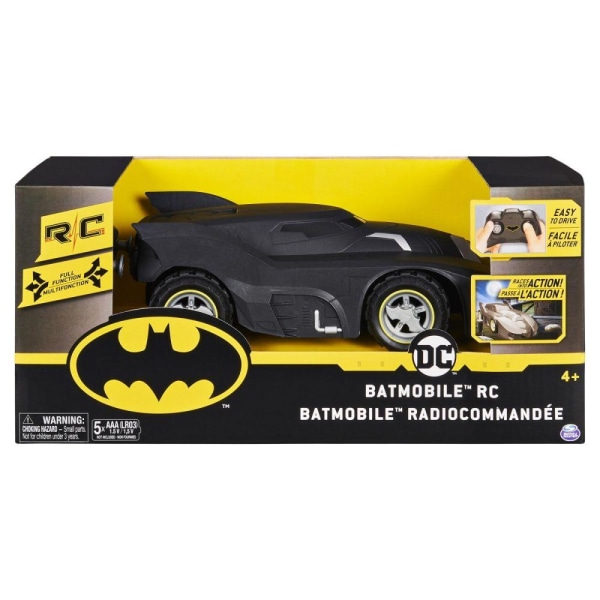 Batman DC Radiostyrd 1:20 Batmobile Svart