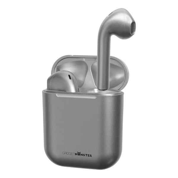 Gadgetmonster TWS Silver Earbuds Silver