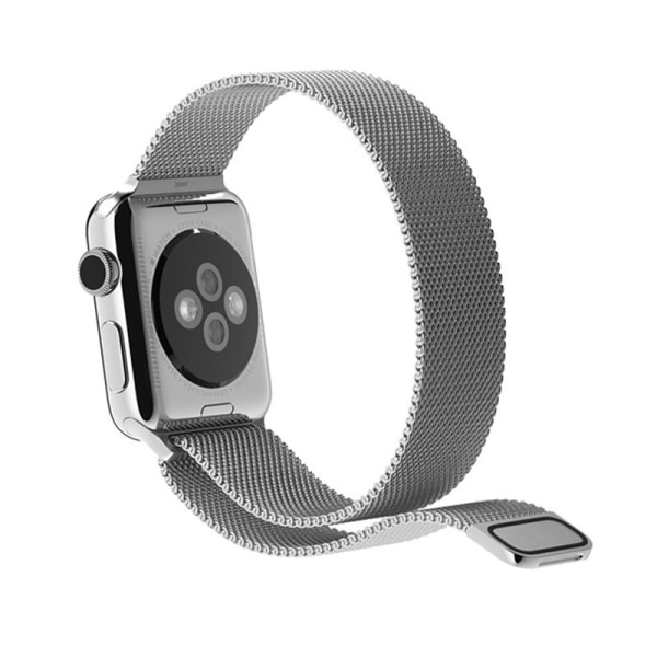 Milanese Loop Magnetic Rostfritt  apple watch armband 38mm Svart