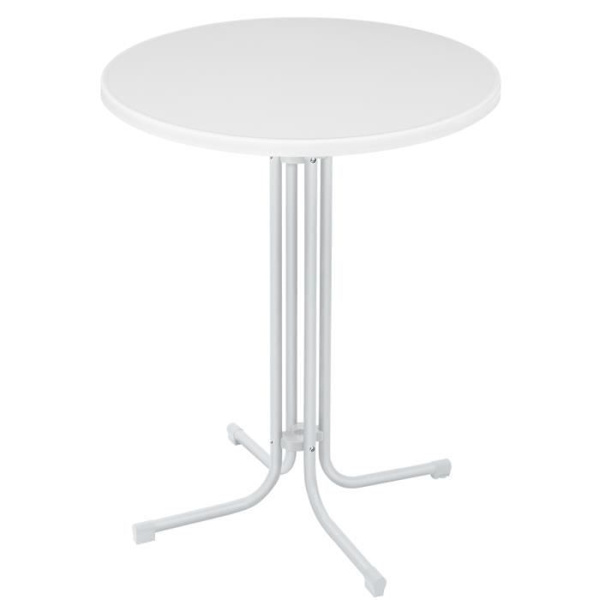 Höj- och sänkbar ståbord - UISEBRT - Rund - Fällbar - 79 cm - Justerbar - 2/3 platser