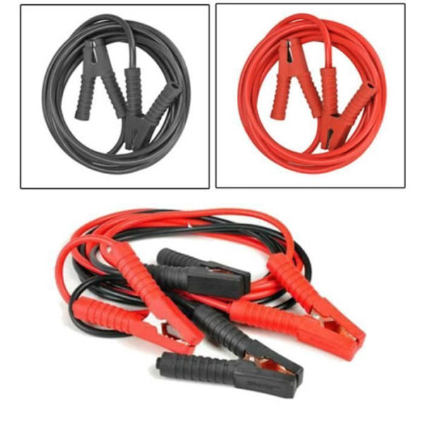 UISEBRT 6m startkabel för startkitskablar med överspänningsskydd för 12 V/24 V r JOM bilbatteri för billastbil (6m)
