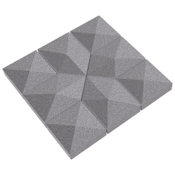 Betongform - UISEBRT - Typ C - Plast - Rektangulär - Svart Svart