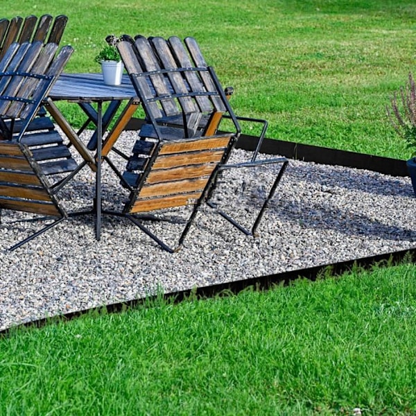 Gräskanter - UISEBRT - 12-pack - Flexibla - 100x7.2cm - Svart Svart