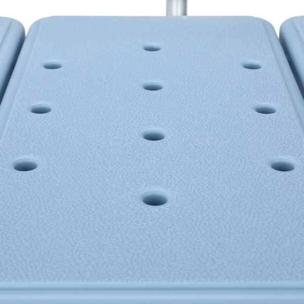 UISEBRT duschstol, badkarssits med armstöd, halkfri och höjdjusterbar, maximal belastning 150 kg