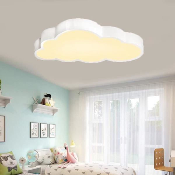 Clouds Ceiling Light - UISEBRT - 48W LED - Dimbar - Fjärrkontroll - Modern Nursery Lamp