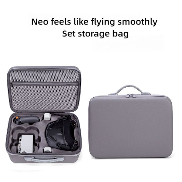 För DJI Neo Motion Fly More Combo Goggles Drönare Bärväska Axelväska T3