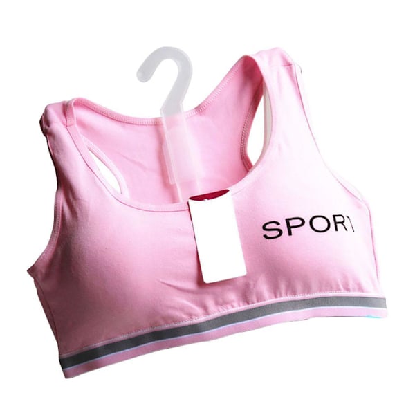 Kvinnors Yoga Fitness Sport BH Träning Tank Top pink one-size