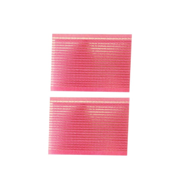 2st Hårfransar Grip Pads för ansiktssminktvättverktyg rose red one size