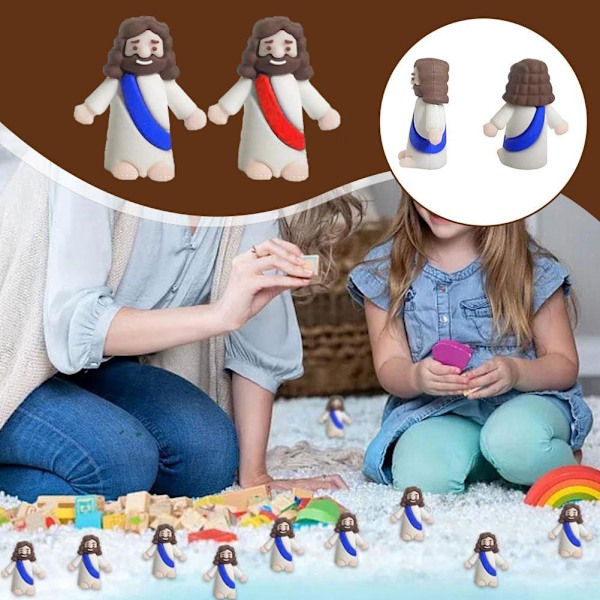 MiniJesus Figurin i Bulk ~ Påskdekorationer LittleJesus Figurin E7Q3