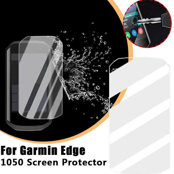 Silikonskydd & Skyddsfilm För Garmin Edge1050 Anti Fall. G2B9 balck 1set