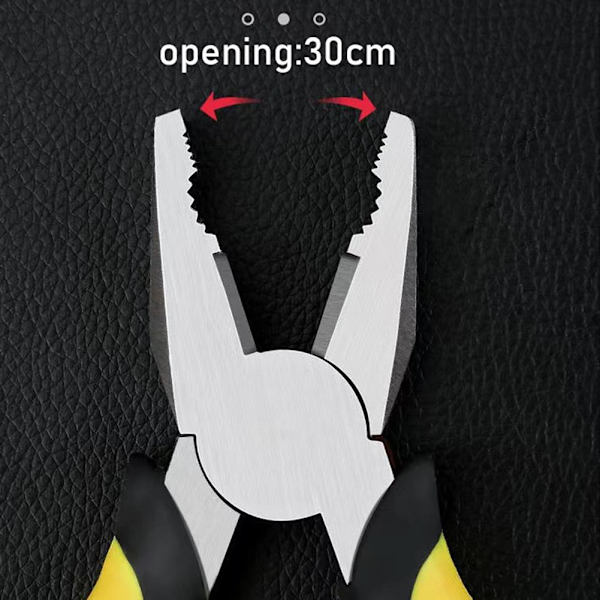 Kraftig 6\" Kombination Lång Näsa Sidavbitare Skärtång Lot D7 Tänger N7L5 Z5O4 yellowA A