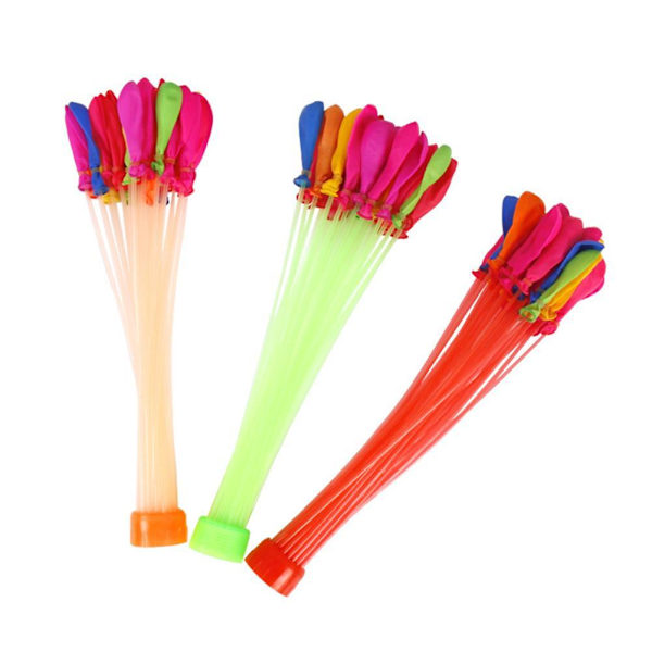 Påsfyllning Vattenballonger Rolig Sommar Utomhusleksak Ballongpaket Vattenballonger Bomber R2p1 111pcs one-size