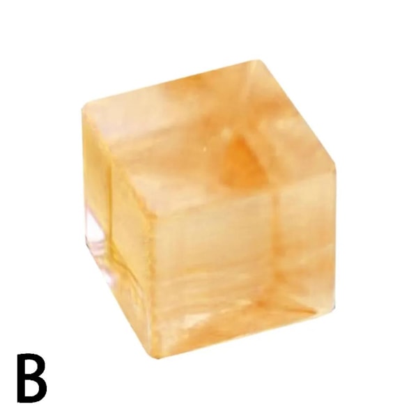 Mini Isblock Leksak Stressboll Leksak Ny Transparent Lot L5 Kub Fidget F6Y6 T3U6 green one-size